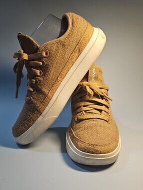 allbirds tan wool sneakers with white sole Bin 12